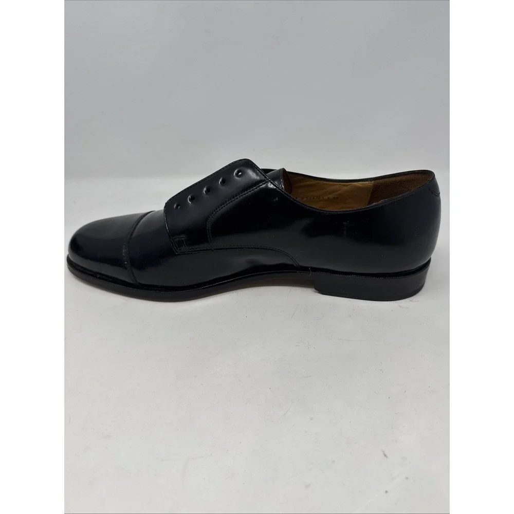 Cole Haan Lexington II Black Cap Toe C02701 Lace-Up Oxford shoes Men's 14 D New‎